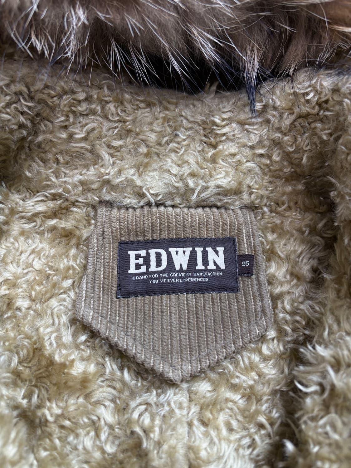 에디윈 아메리칸 빈티지 코듀로이 라쿤 워크 자켓 2224 상품이미지3