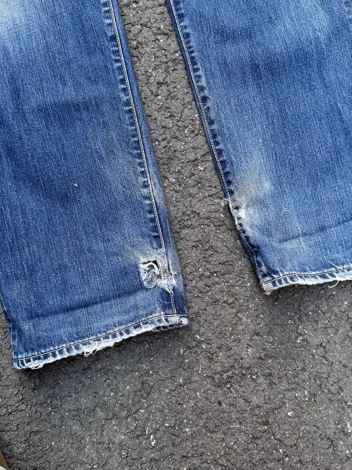 90s 리바이스 503 페이딩 신치백 데님팬츠 상품이미지10