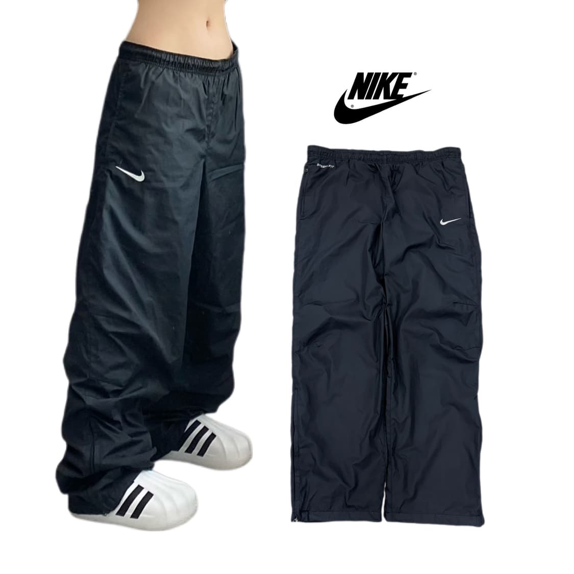 나이키 스우시 올드스쿨 바람막이 트랙팬츠 상품이미지1