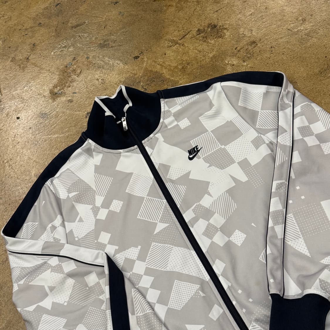 [정품/XL] 나이키 패턴 트랙탑 져지 자켓 점퍼 b18 상품이미지1