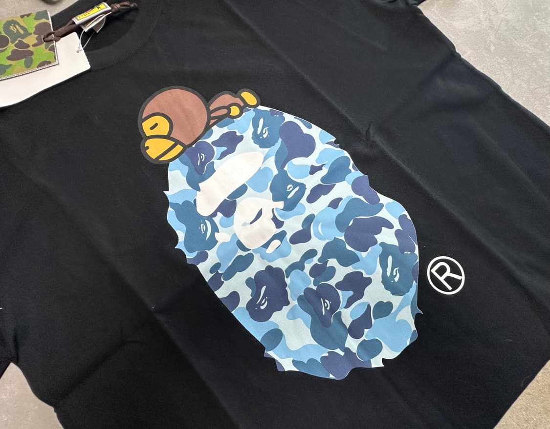 베이프 ABC 카모 마일로 빅 에이프 블랙 상품이미지5