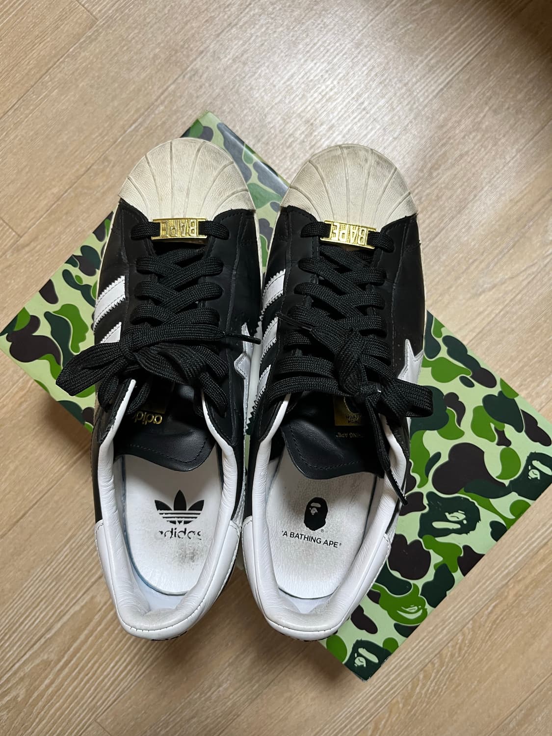 아디다스 x 베이프 슈퍼스타 250 상품이미지3
