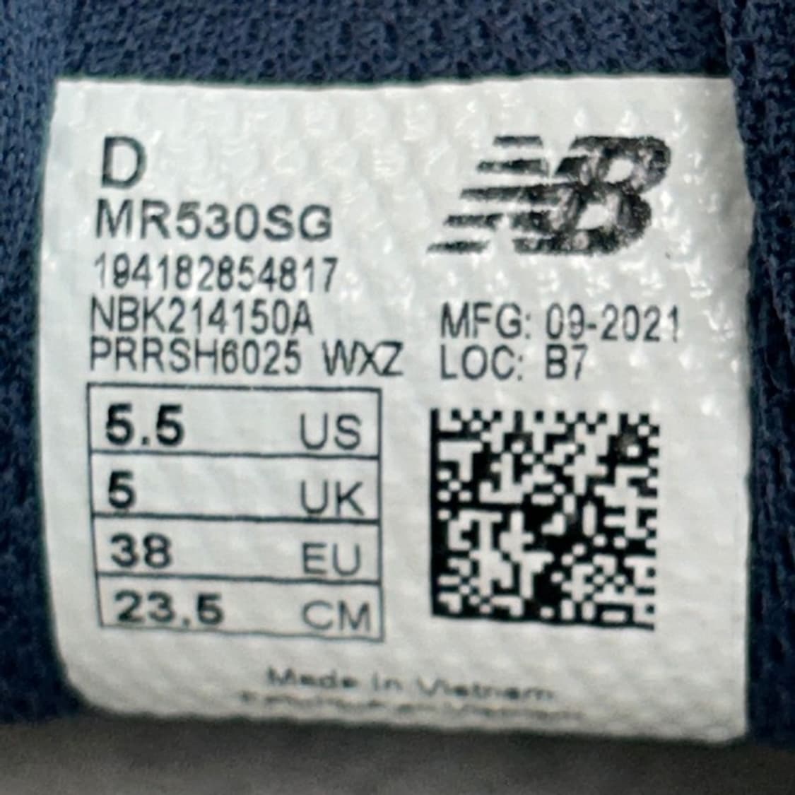 뉴발란스 530 화이트 스니커즈 235 상품이미지7