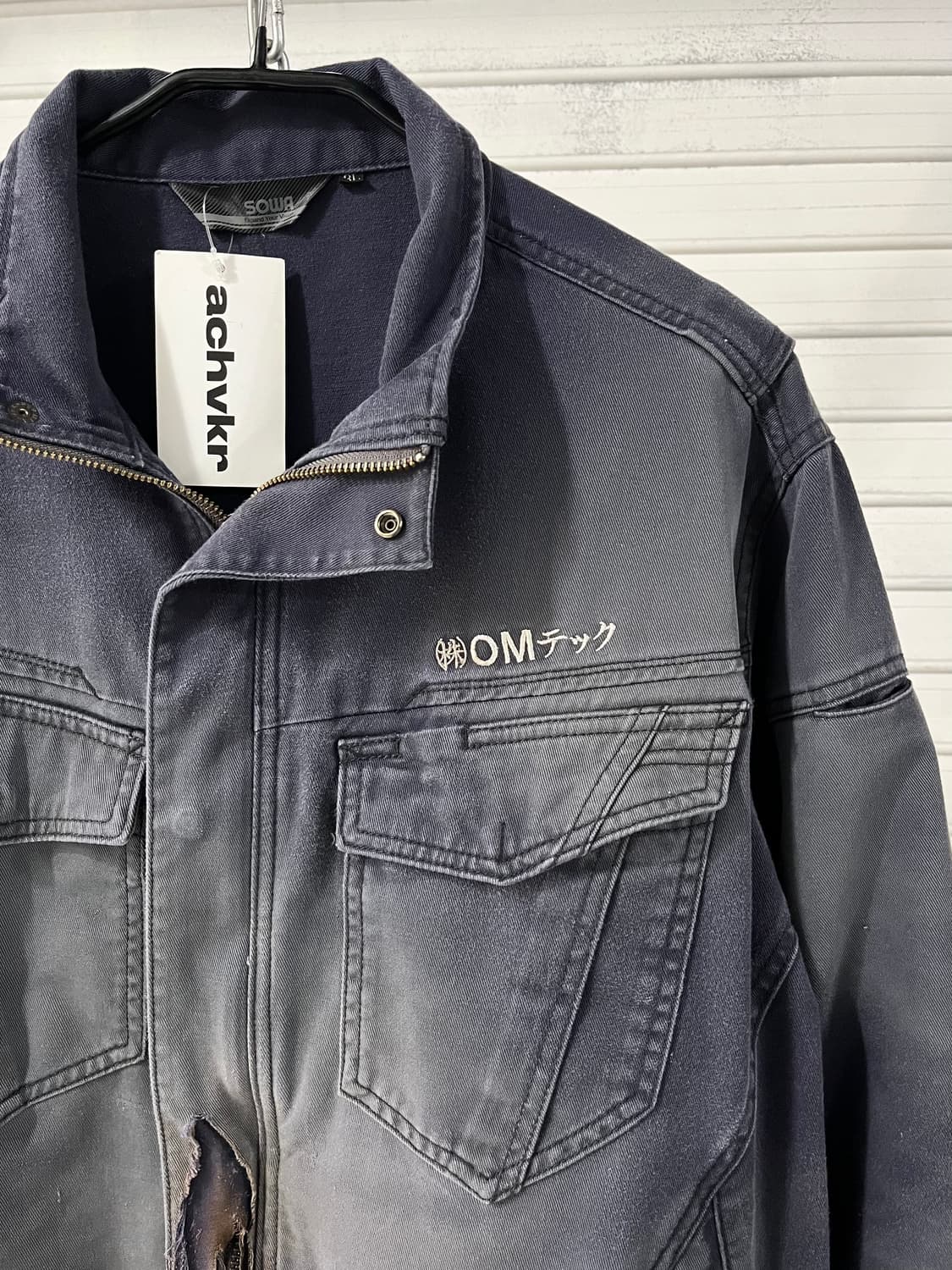 SOWA hard faded work jacket 상품이미지5