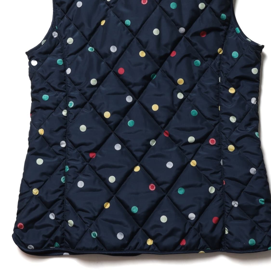바버 Barbour Polka Dot Quilted Vest 

 상품이미지6