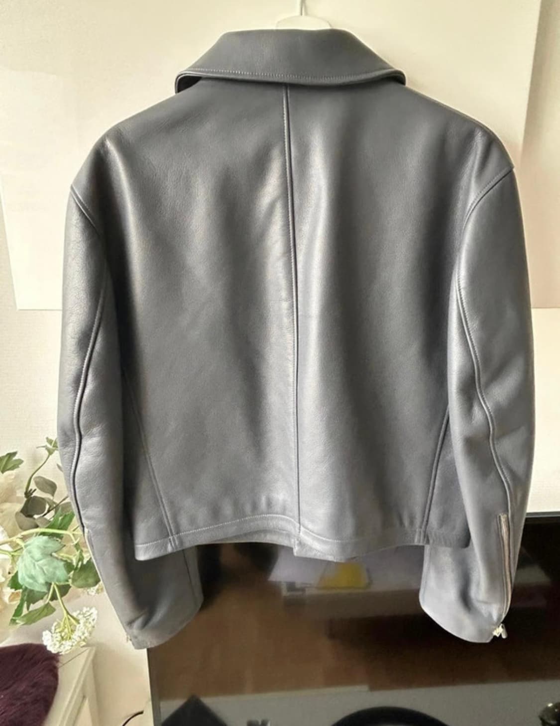 르메르/ 박시 크롭 레더 자켓 상품이미지5