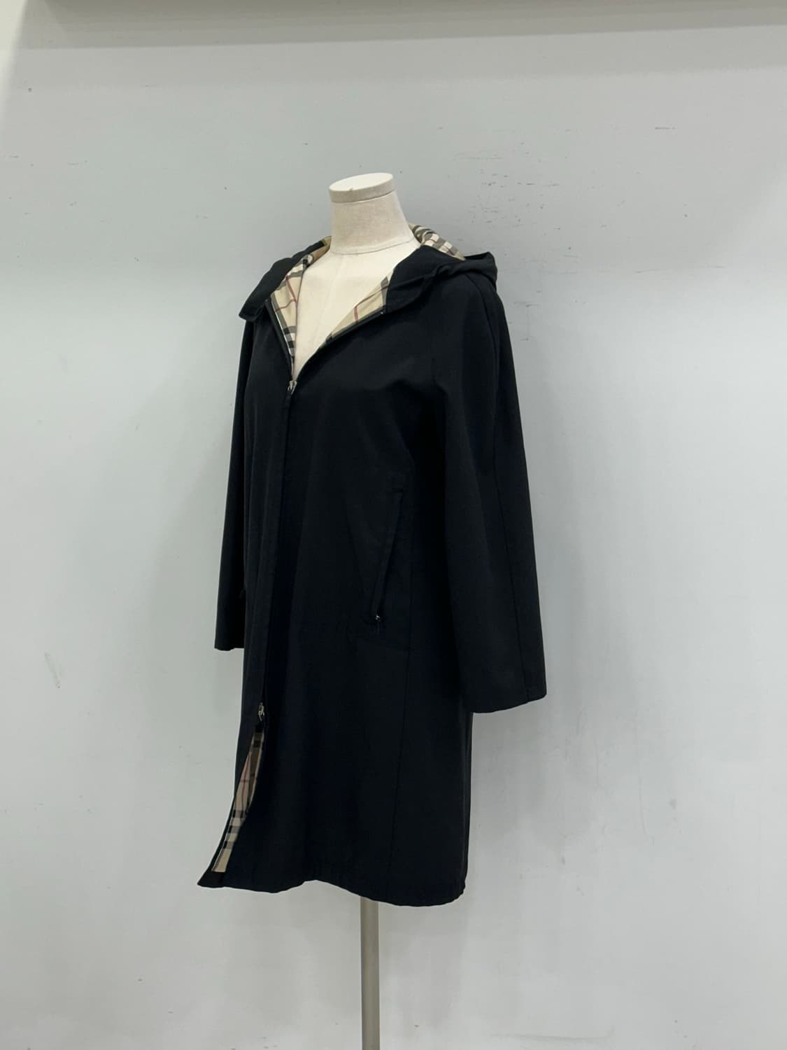 버버리 후드 코트 상품이미지4