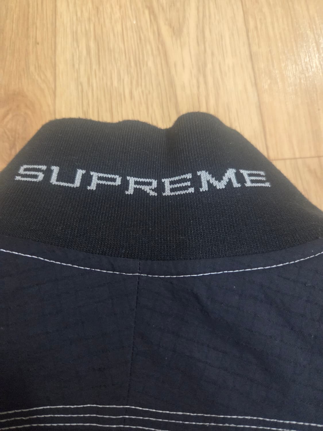 슈프림 x 나이키 립스탑 풀오버 블랙 - 24SS 상품이미지4