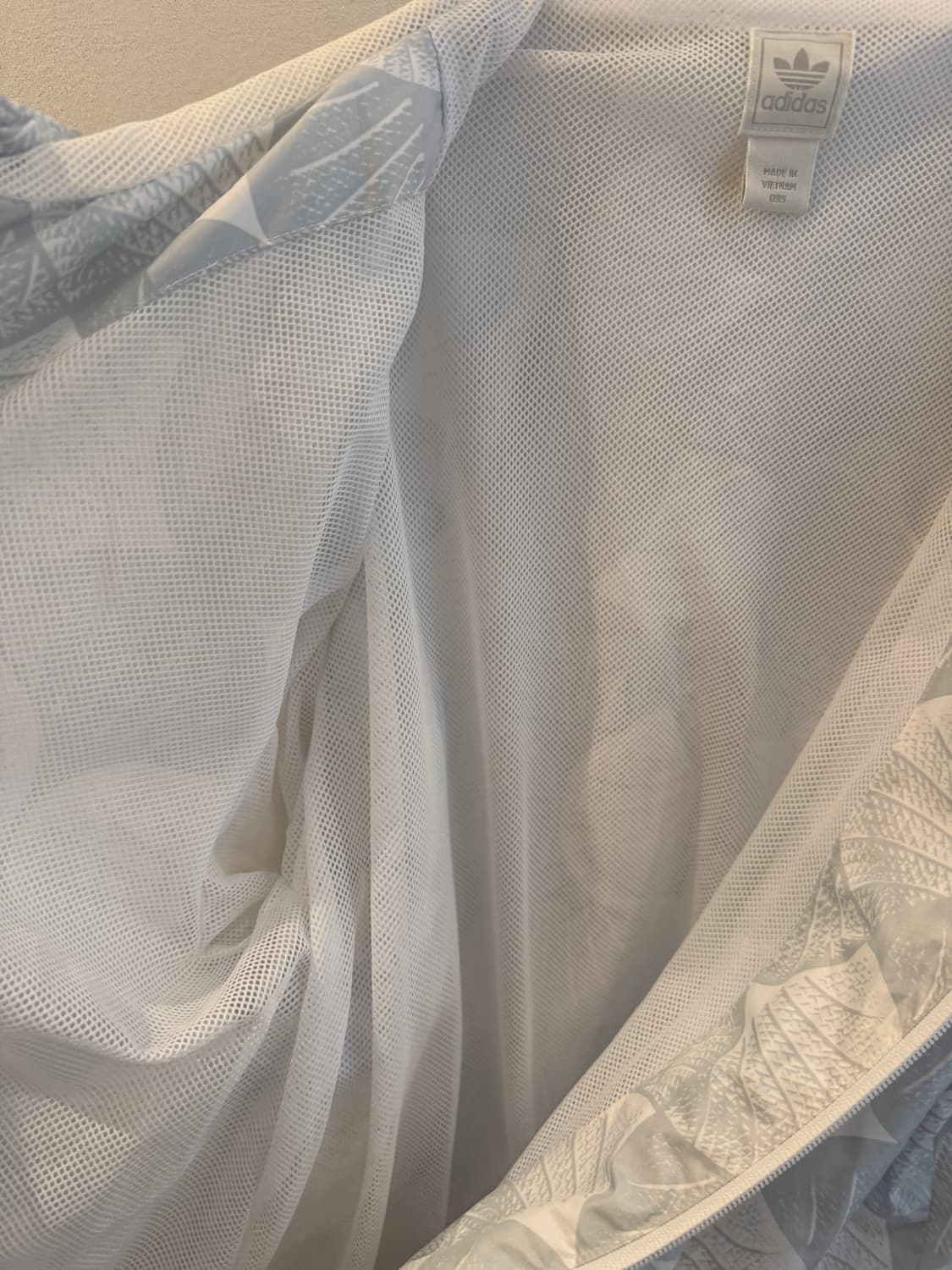 아디다스 올드스쿨 6주년 기념 패턴 후드 윈드브레이커 자켓 상품이미지7