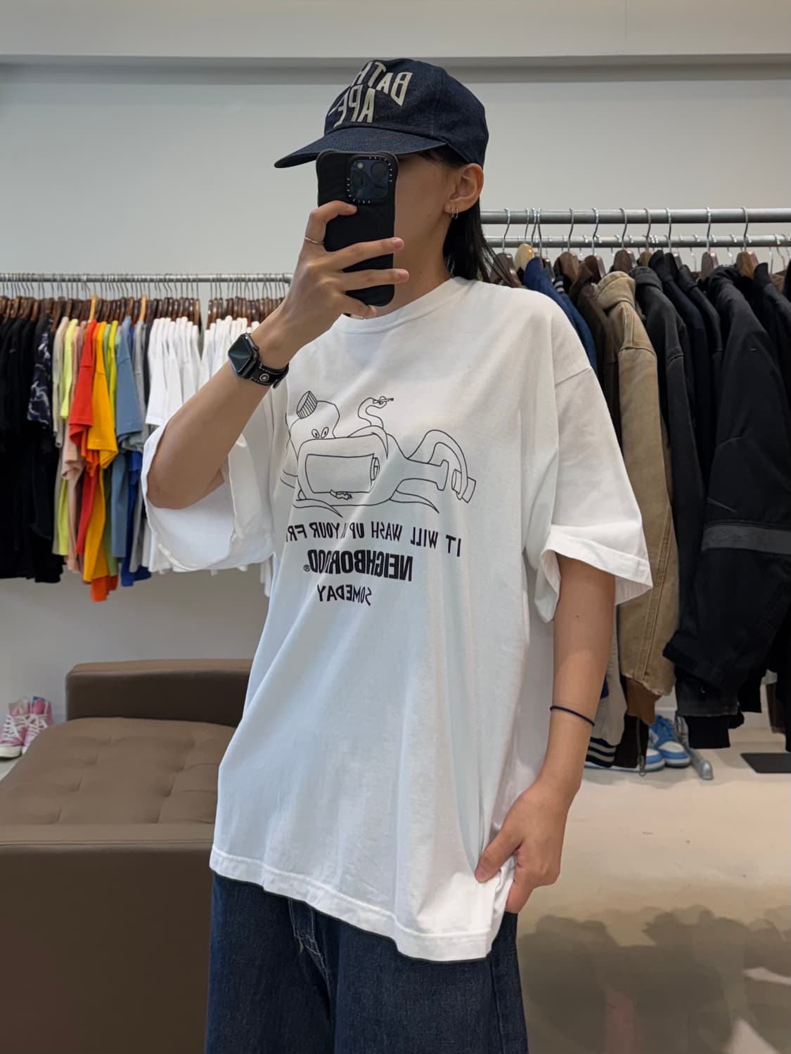 네이버후드 그래픽 반팔 티셔츠 상품이미지6