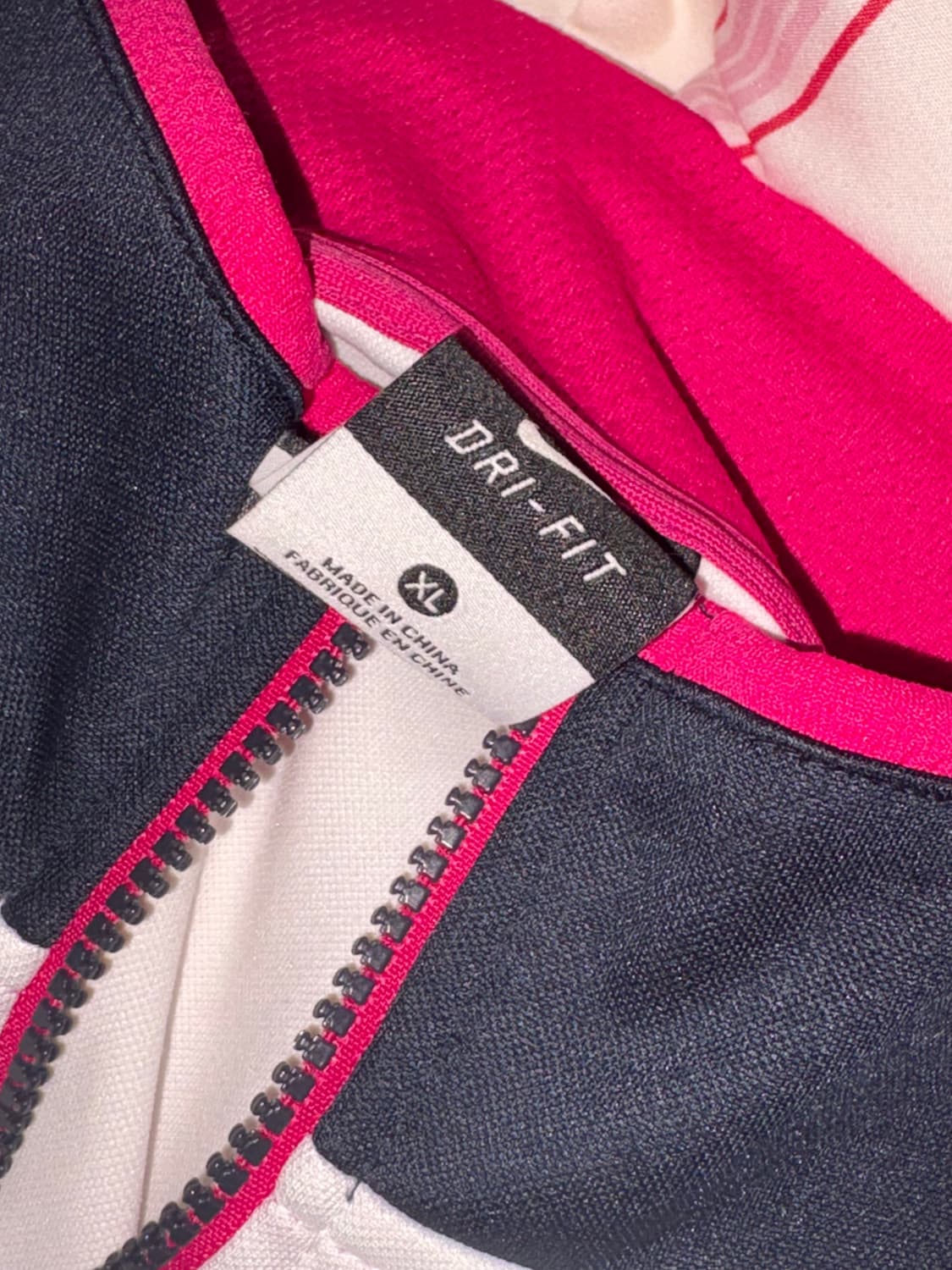 빈티지 나이키 올드스쿨 핑크 네이비 화이트 져지 핀터깔 상품이미지3