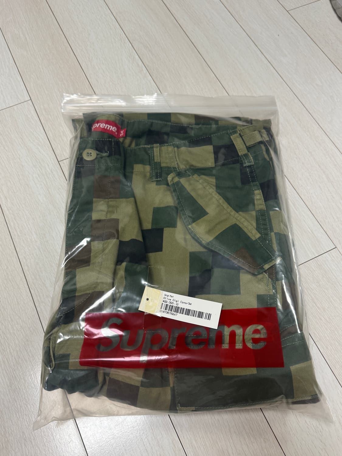 슈프림 디지 카모 팬츠 34 사이즈 (새상품) 상품이미지4