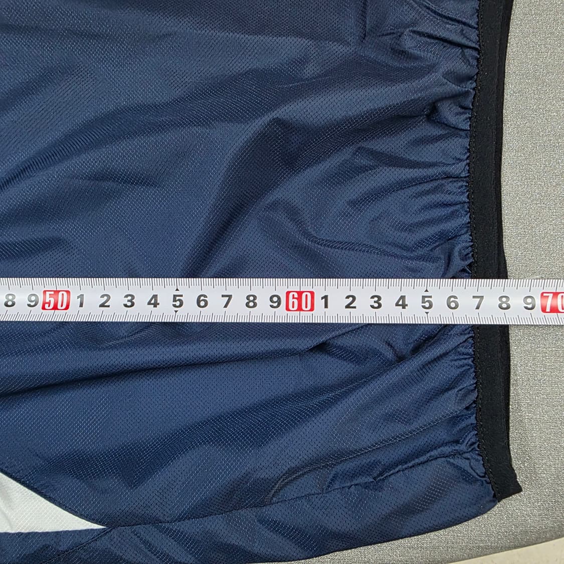 M 데상트 네이비 핑크 아노락 웜업 상품이미지7