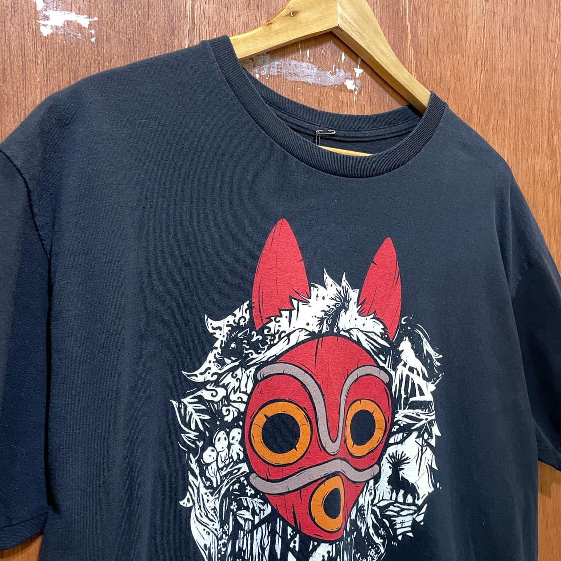 (L) MONONOKE 모노노케 히메 원령공주 프린팅 반팔티 상품이미지4