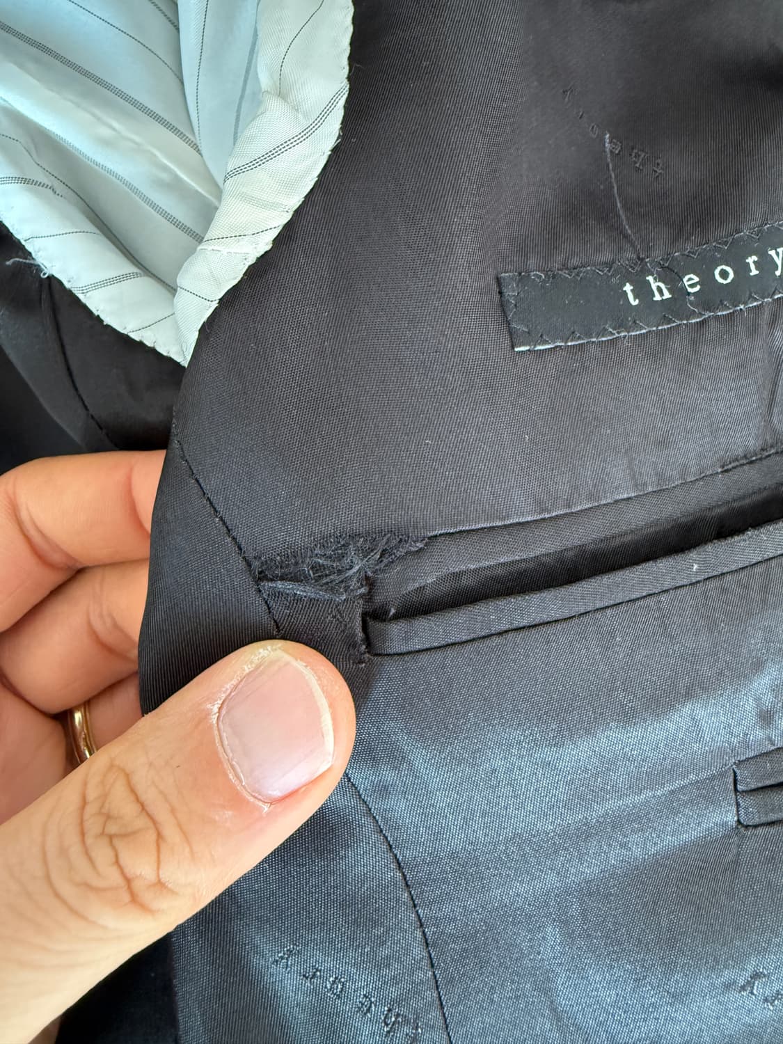 띠어리(Theory) 블레이져 자켓(원단 움)  상품이미지9