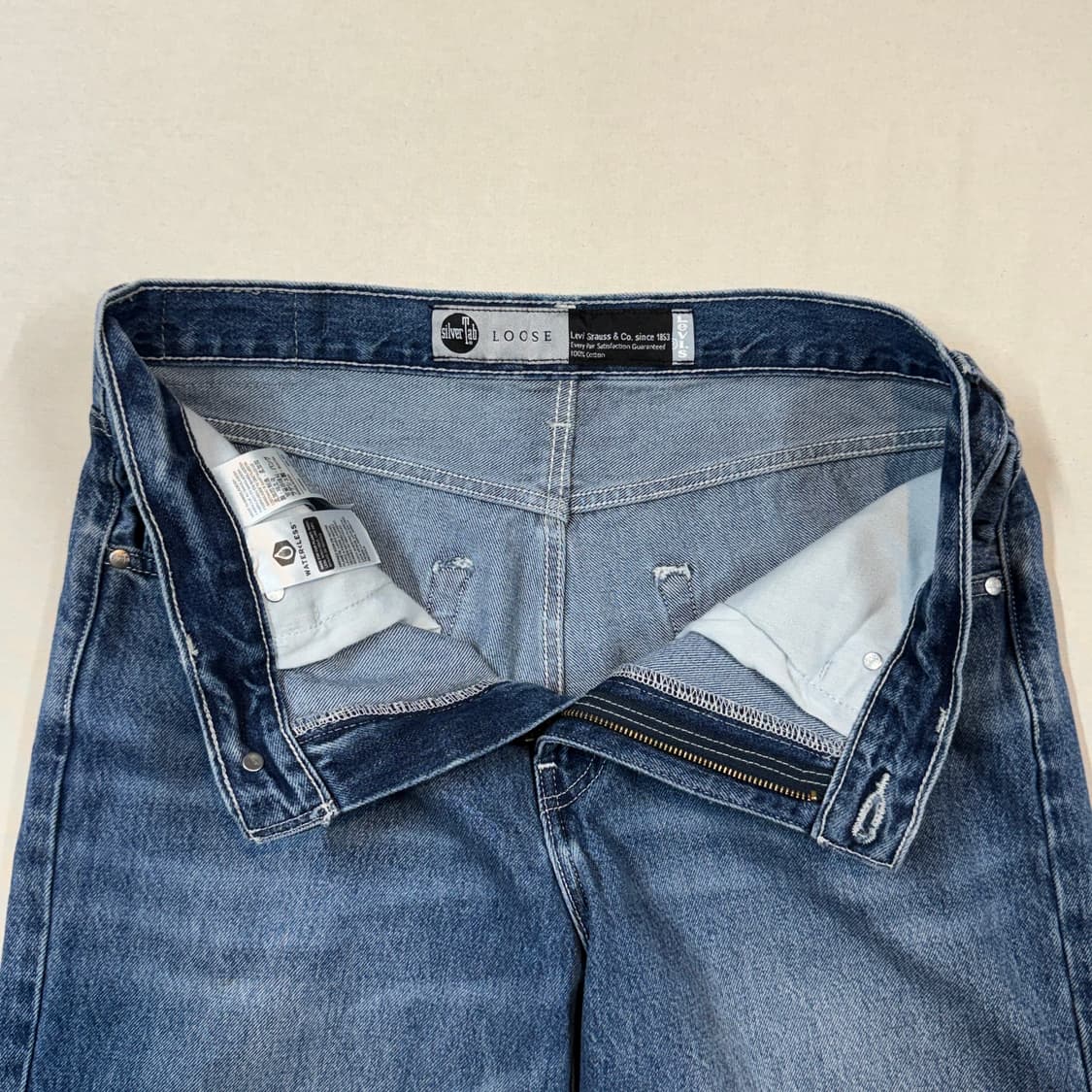 32inch) 리바이스 실버탭 데님 반바지 상품이미지7