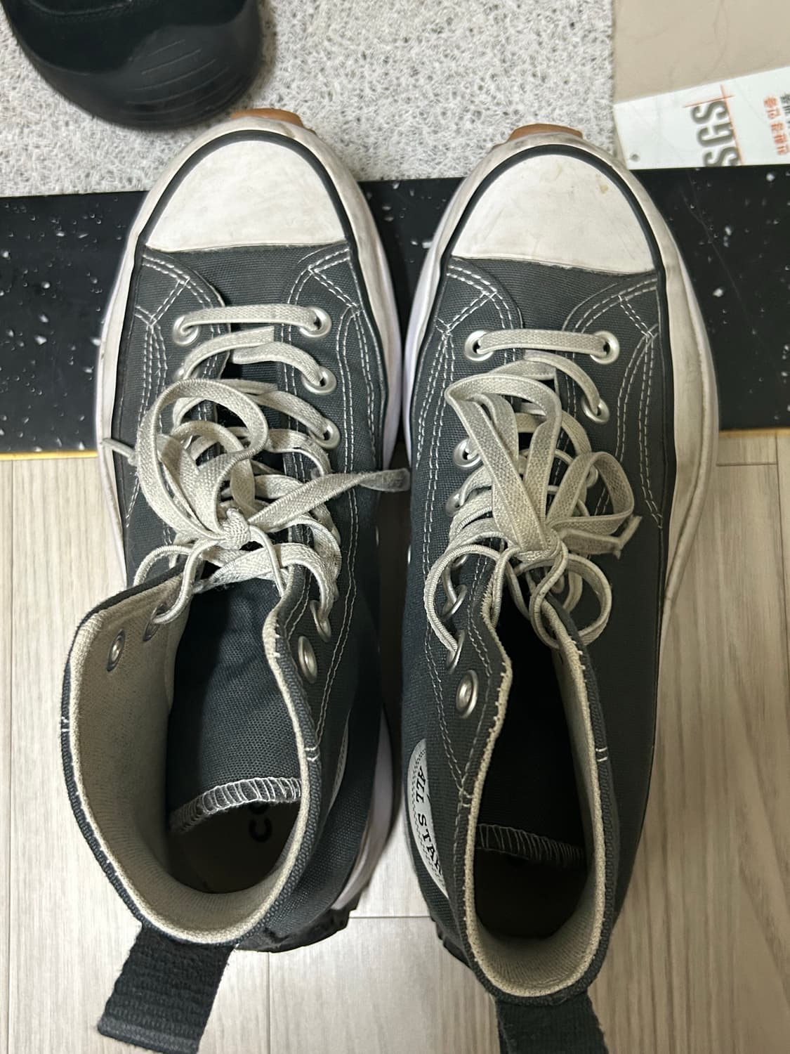 컨버스 런스타 하이크 하이 '아이언 그레이 검' A03703C 상품이미지1