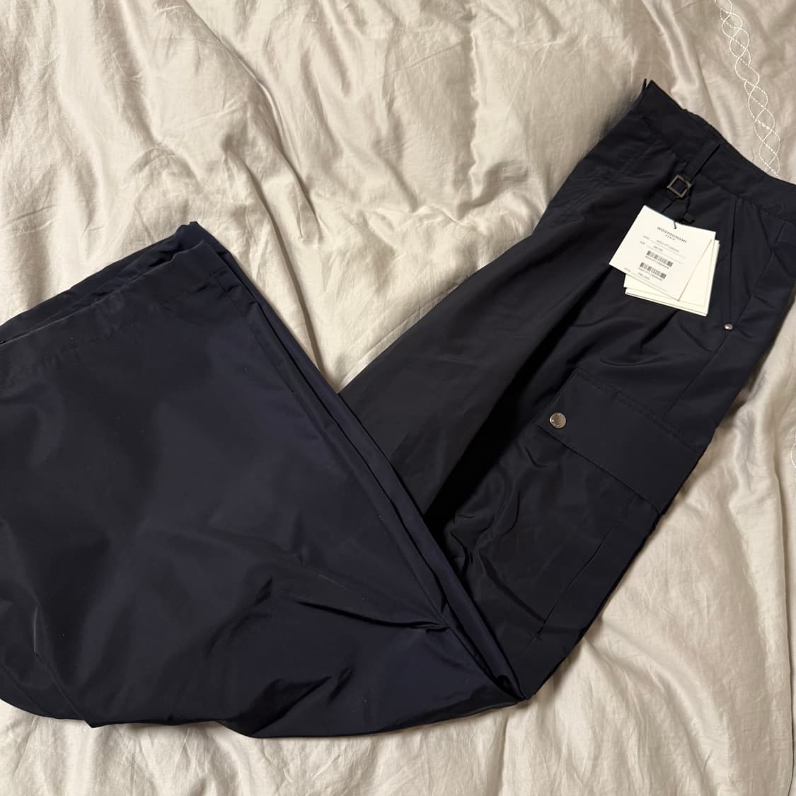 [46] 24SS 우영미 와이드 카고 팬츠 (나일론) 상품이미지1