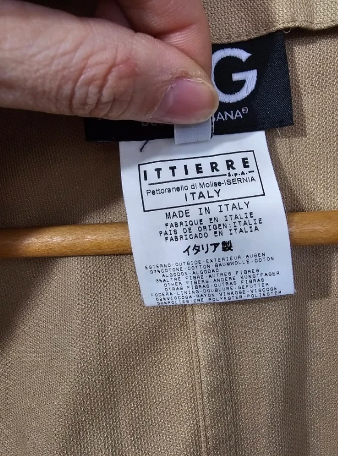 돌체앤가바나 D&G 여성 하프 트렌치 코트 IT40 상품이미지9