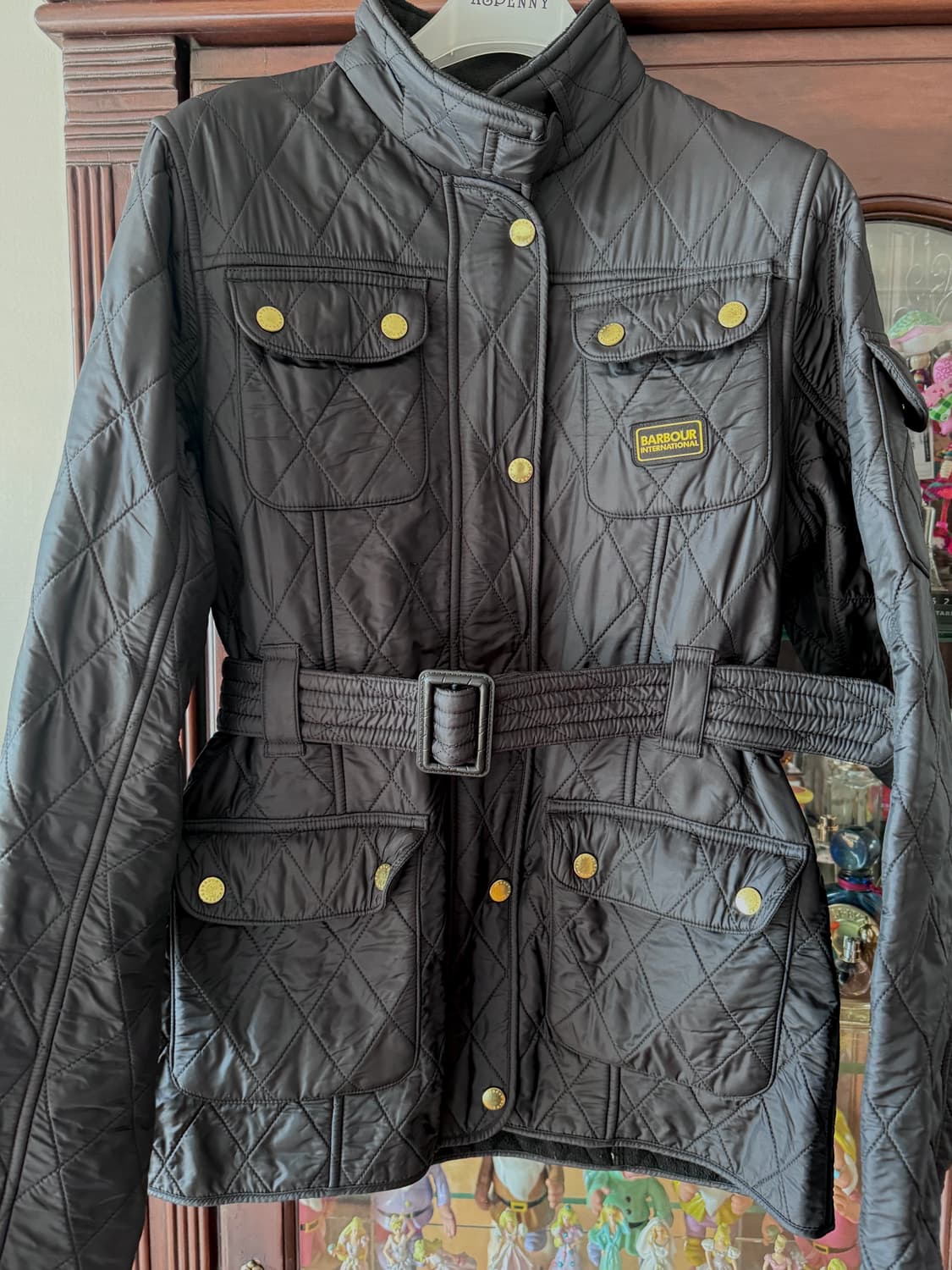 바버 인터내셔널 퀼팅 자켓 운포 상품이미지2