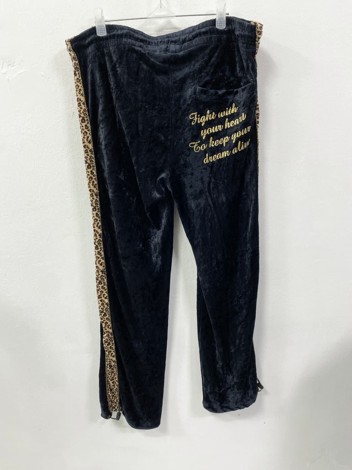 [RED COMET] 갸루 레오파드 호피 벨벳 팬츠 상품이미지7