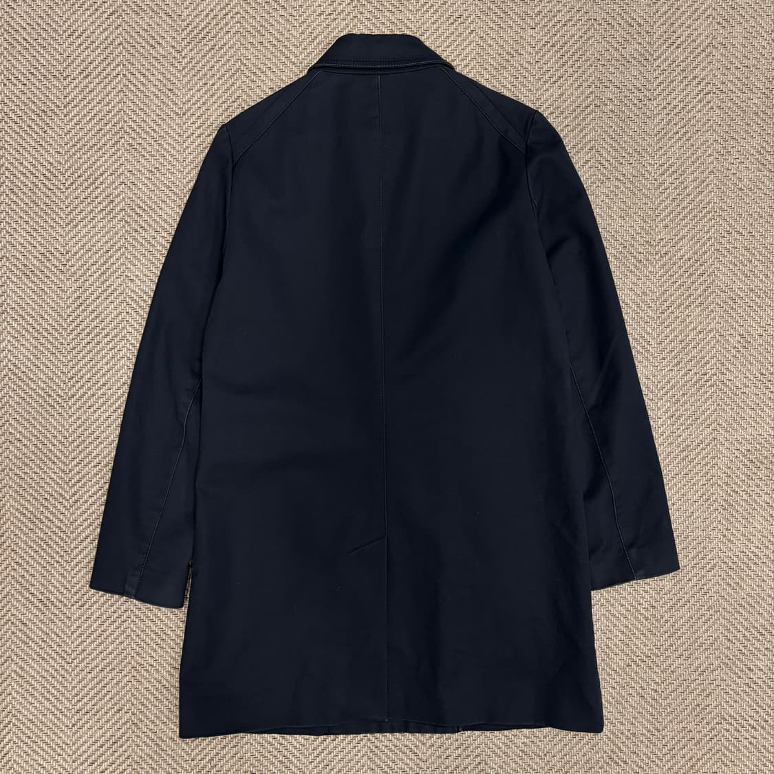 마이클코어스 네이비 더블 브레스트 트렌치 코트 v1027 상품이미지2