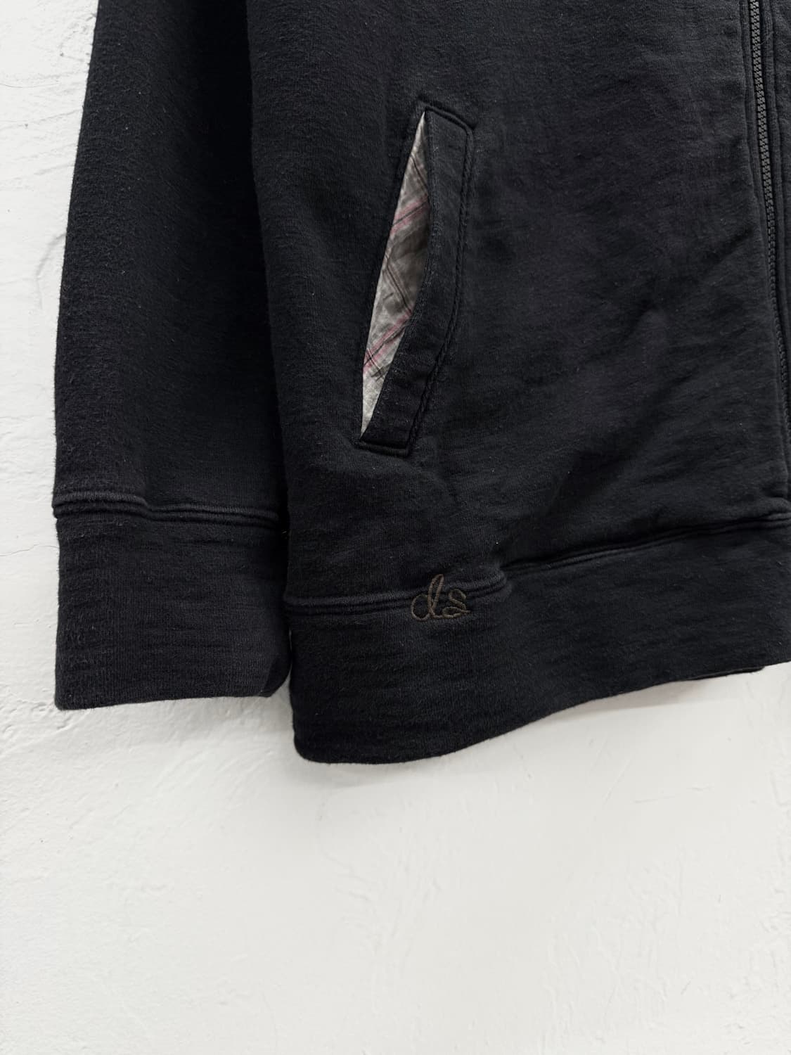 드럭스토어 아플리케 후드집업 상품이미지3