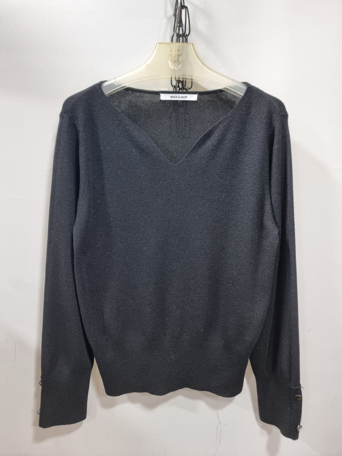 나이스클랍 V넥 니트티 (D147 상품이미지1