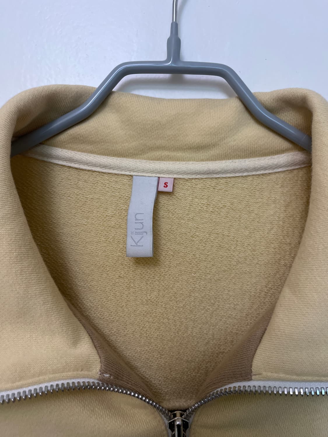 Kijun Wild Rose crop zip up 상품이미지3