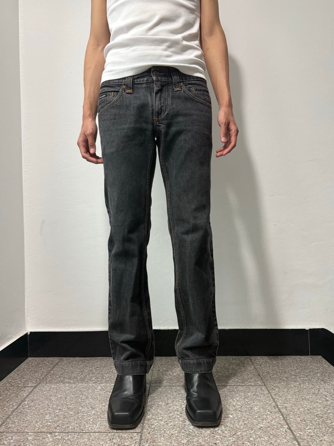 Dolce&Gabbana 00s straight plate jeans 상품이미지3