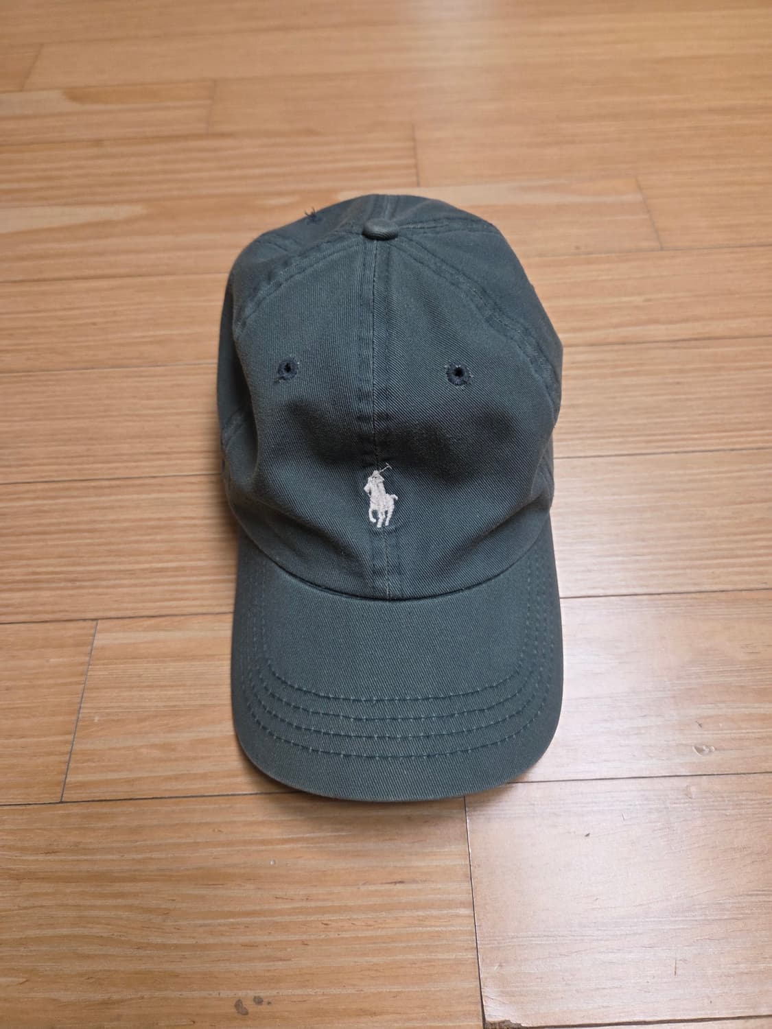 폴로 구형 치노 볼캡 그린 상품이미지1