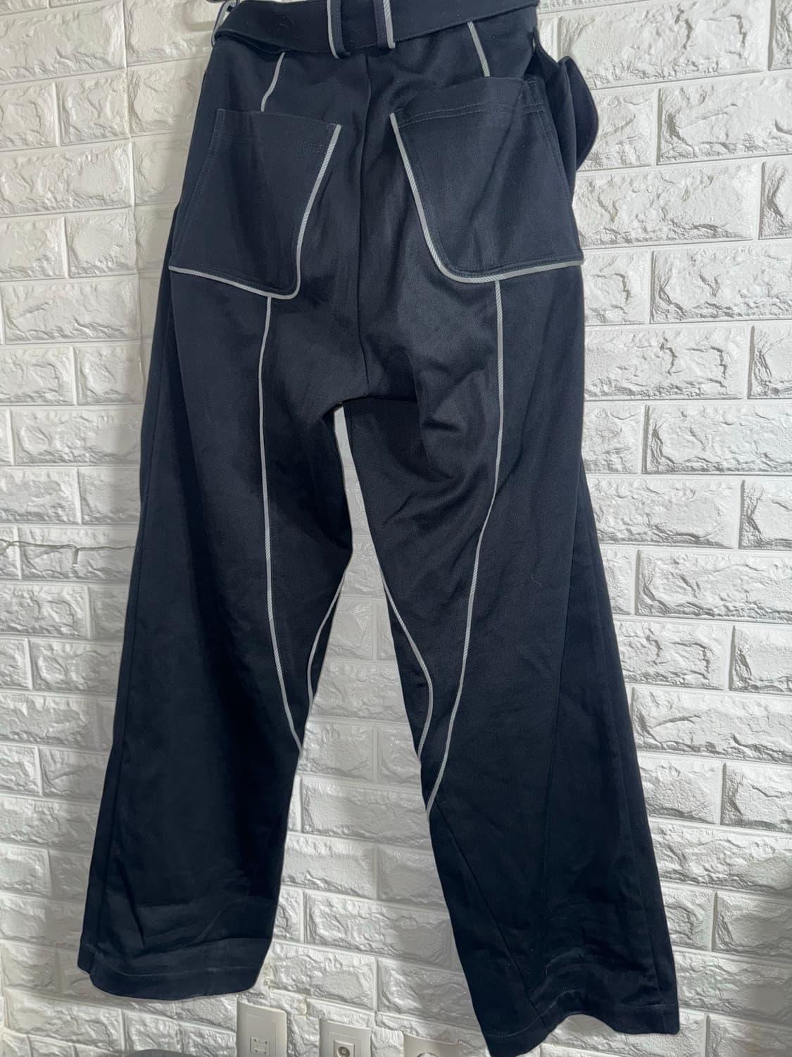 키코 코스타디노브 찰로바 트라우저 팬츠 블랙 46 상품이미지2