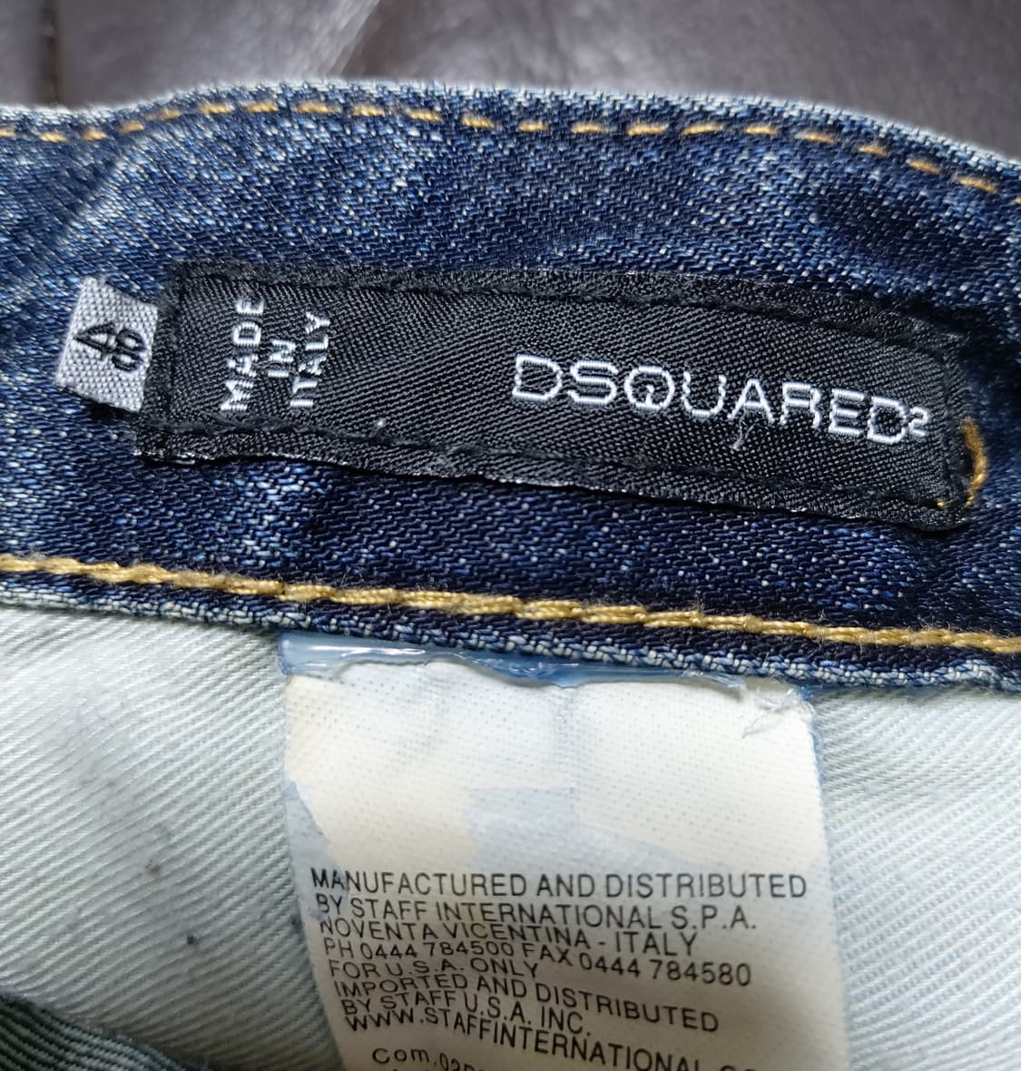 DSQUARED2 스카페이스 바이크진 (33인치)

 상품이미지7