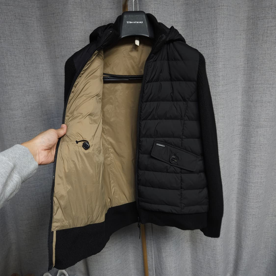 90 ) GEOSPIRIT 지오스피릿 여성 구스 니트패딩 상품이미지8