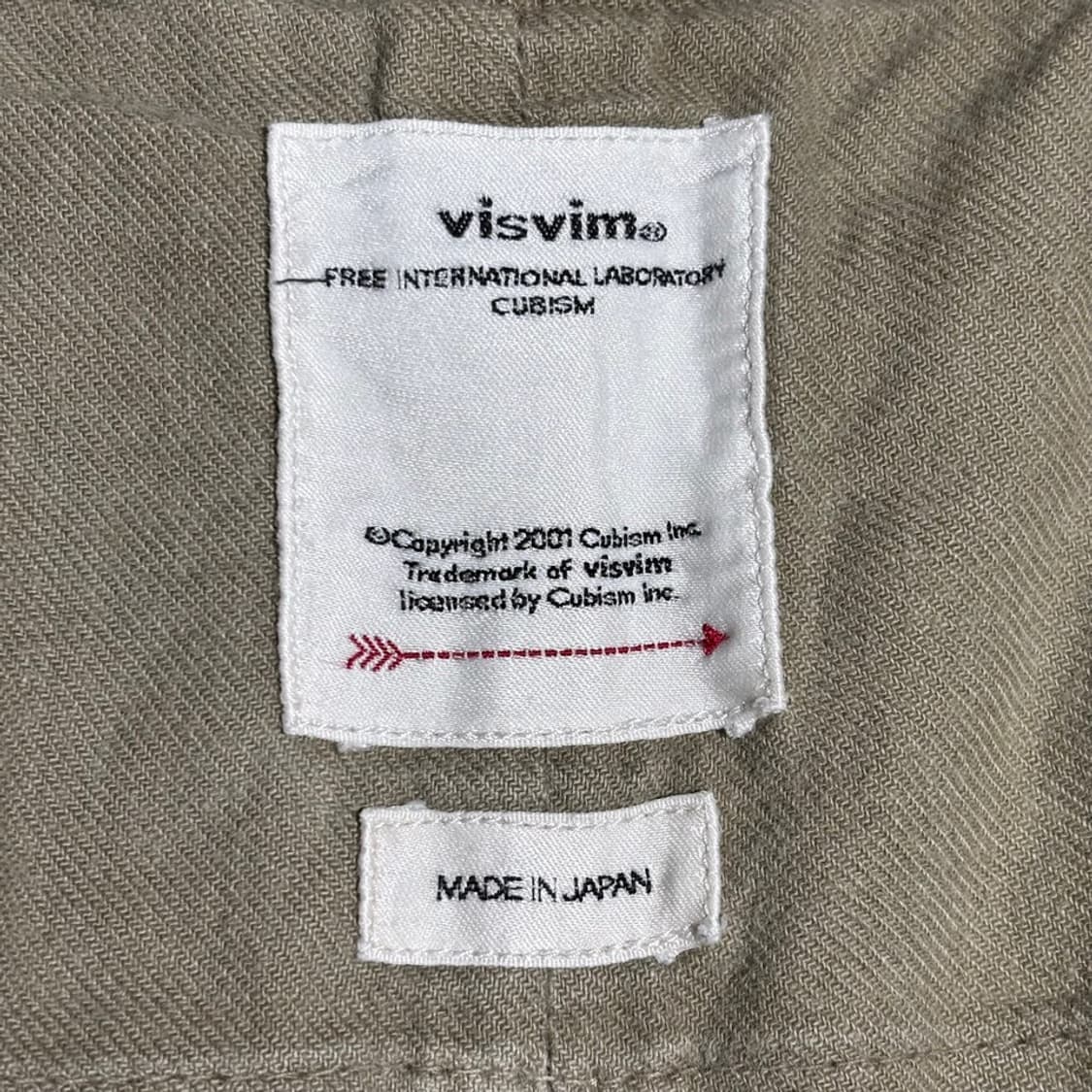 3) 비즈빔 visvim 기포드 팬츠 DMGD 올리브 상품이미지6
