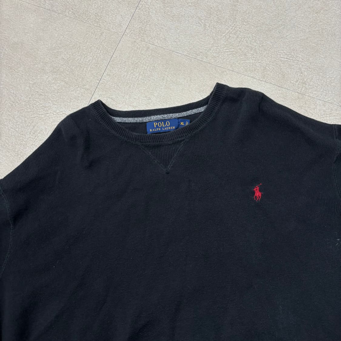 폴로 랄프로렌 블랙 포니 니트 상품이미지2