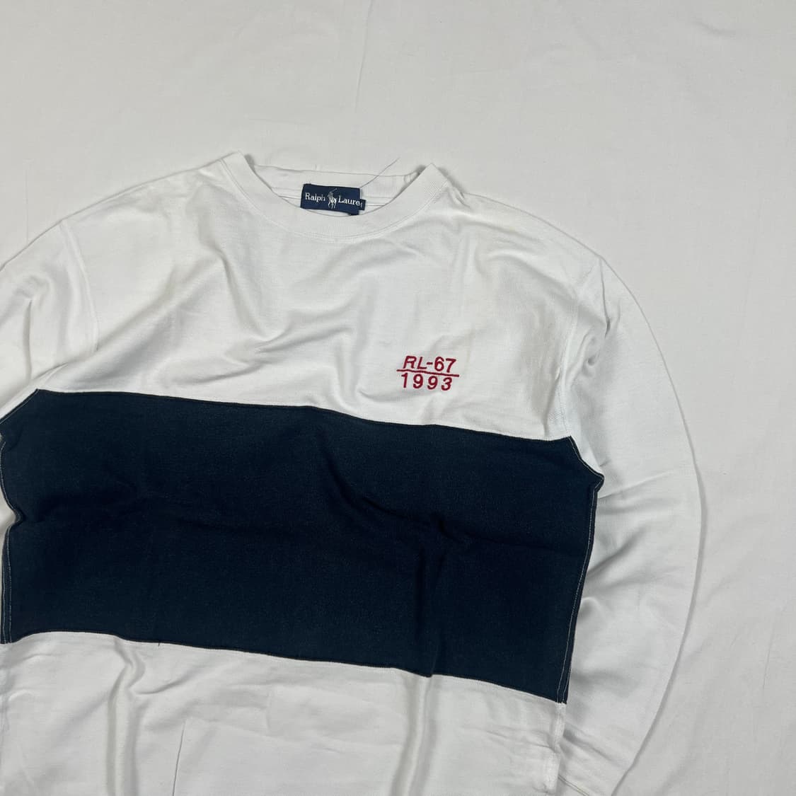 90‘s 랄프로렌 ralph lauren rl-67 1993 긴팔티 상품이미지3