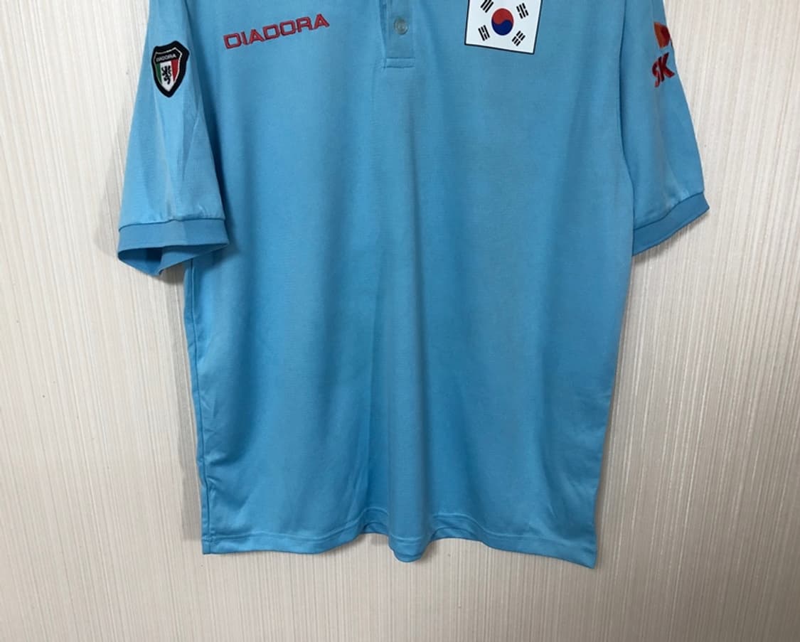 디아도라국대 국대KOREA 핸드볼국대 폴로티셔츠 105(스카이블루) 상품이미지3