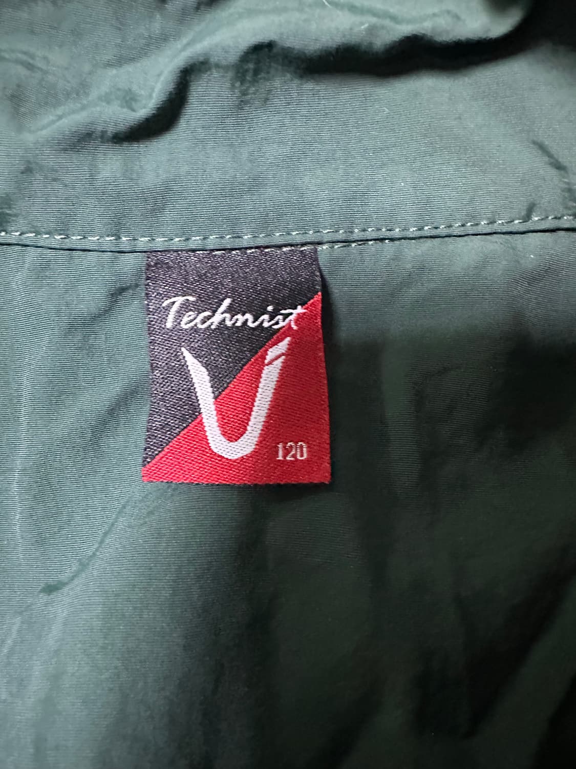 테크니스트 Techinist 하프집업 바람막이 그린 상품이미지3