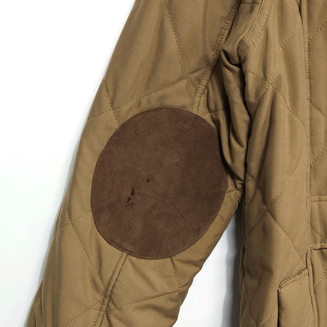 여성55)POLO 폴로 랄프로렌 퀼팅 자켓 송아지가죽 상품이미지6