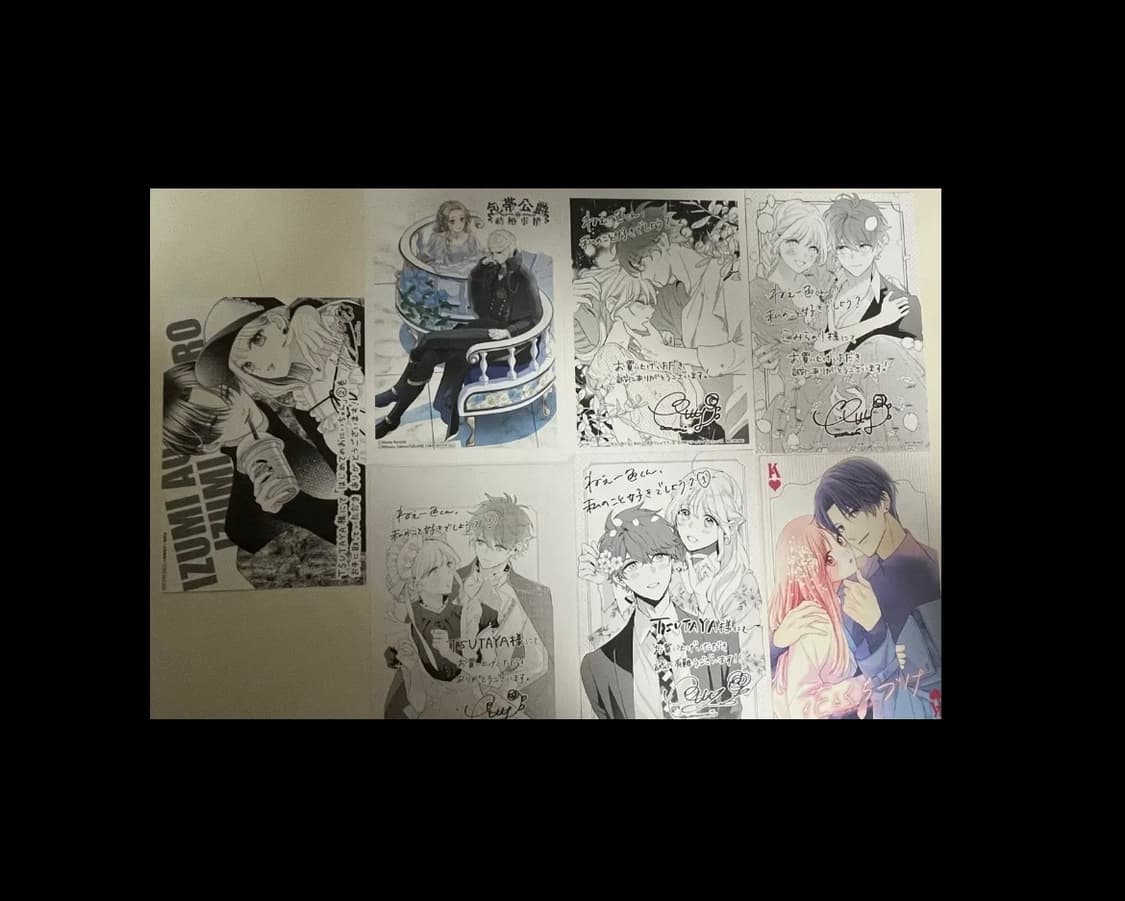 일본어판)순정 만화 애니 엽서 세트 7장 상품이미지1