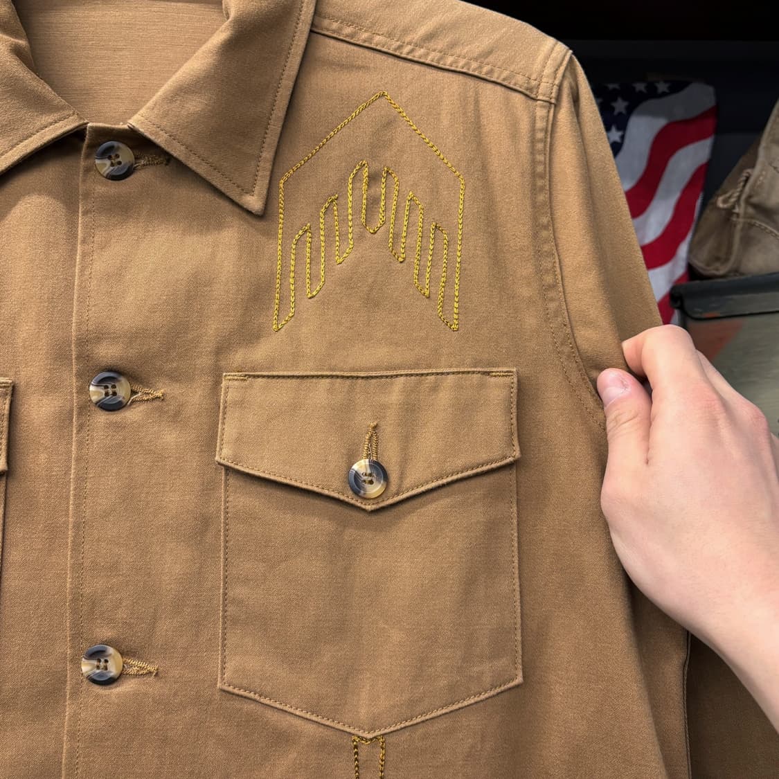 Bliss and MISCHIEF 네이티브 애로우즈 웨스턴 셔츠 N595 상품이미지4