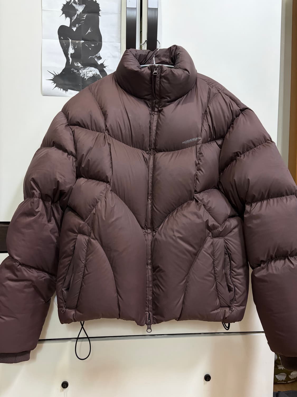 노매뉴얼 아엘라 덕다운 패딩 M 상품이미지3