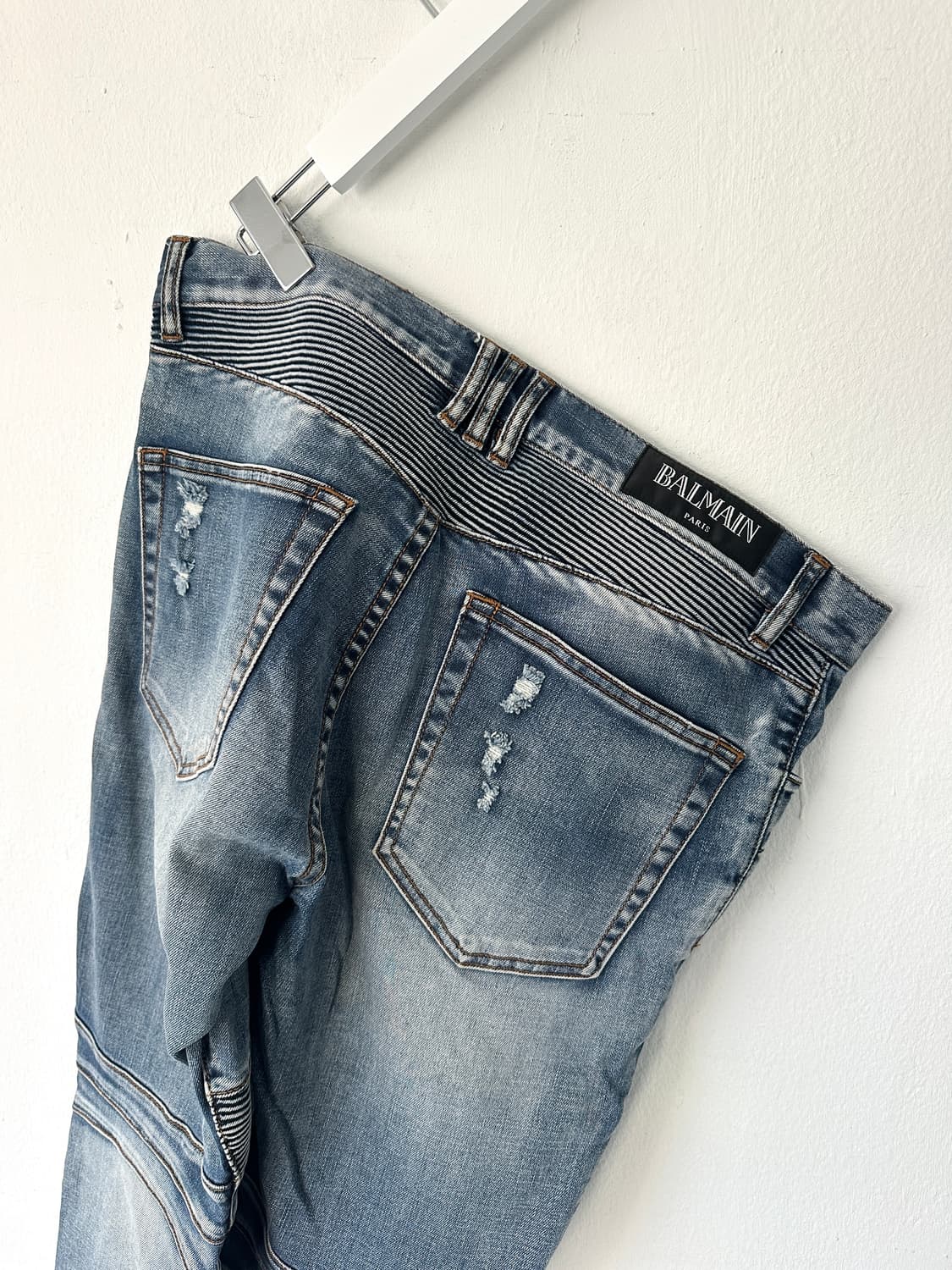 발망 디스트로이드 바이커 새깅진 상품이미지7