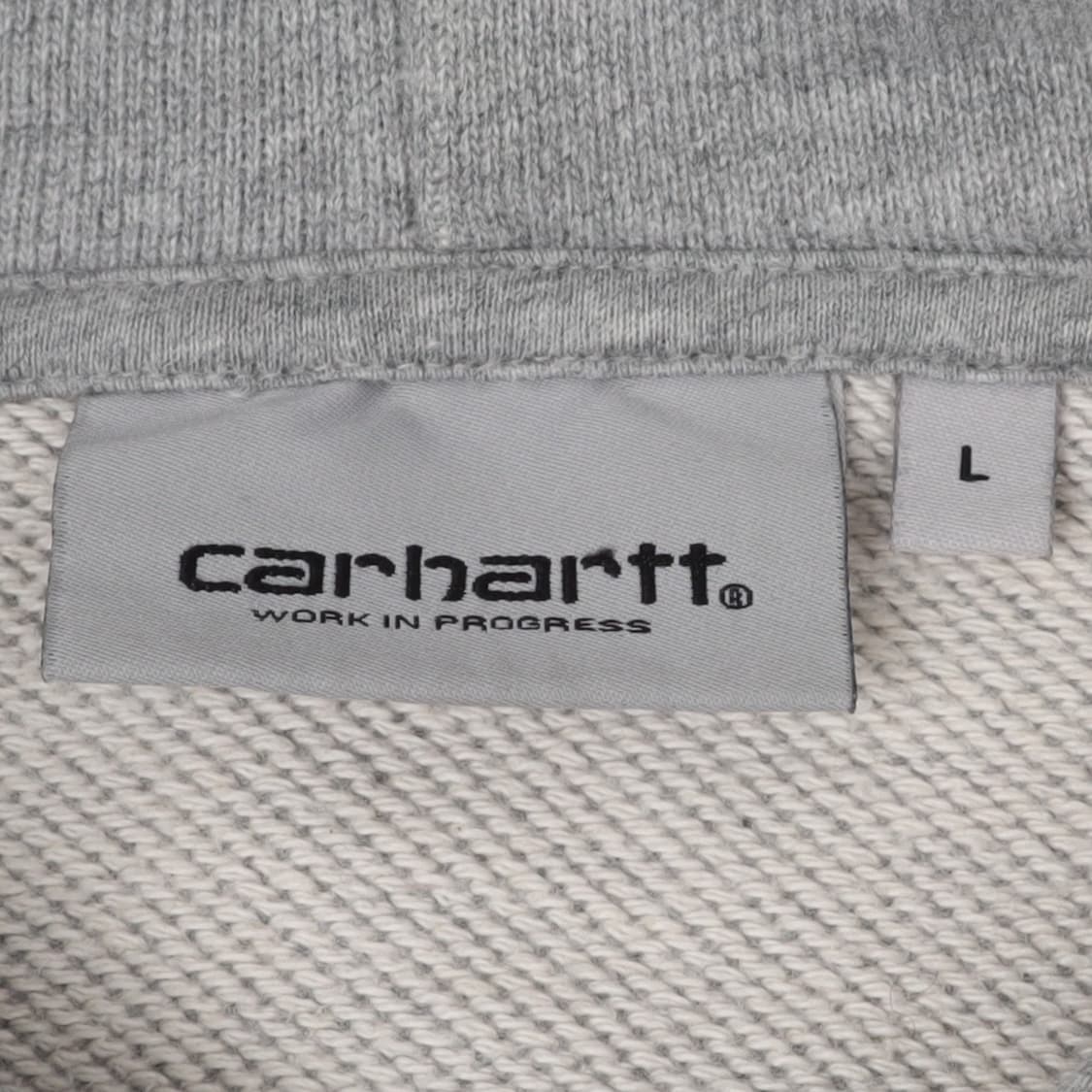 칼하트 윕 그레이 빅로고 후드티 상품이미지8