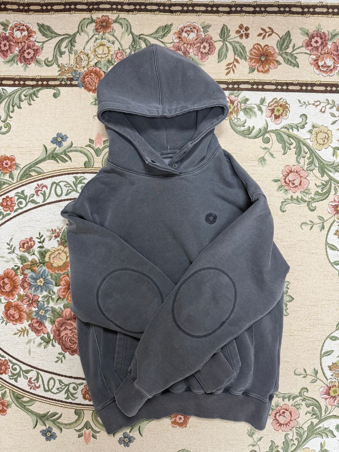 999휴머니티 넥 스냅 다잉 후디 상품이미지5