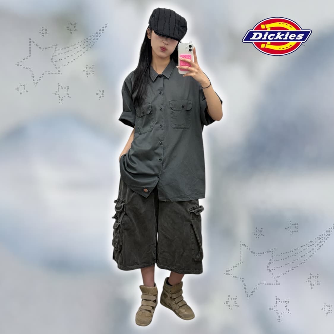 디키즈 투포켓 워크셔츠 상품이미지1