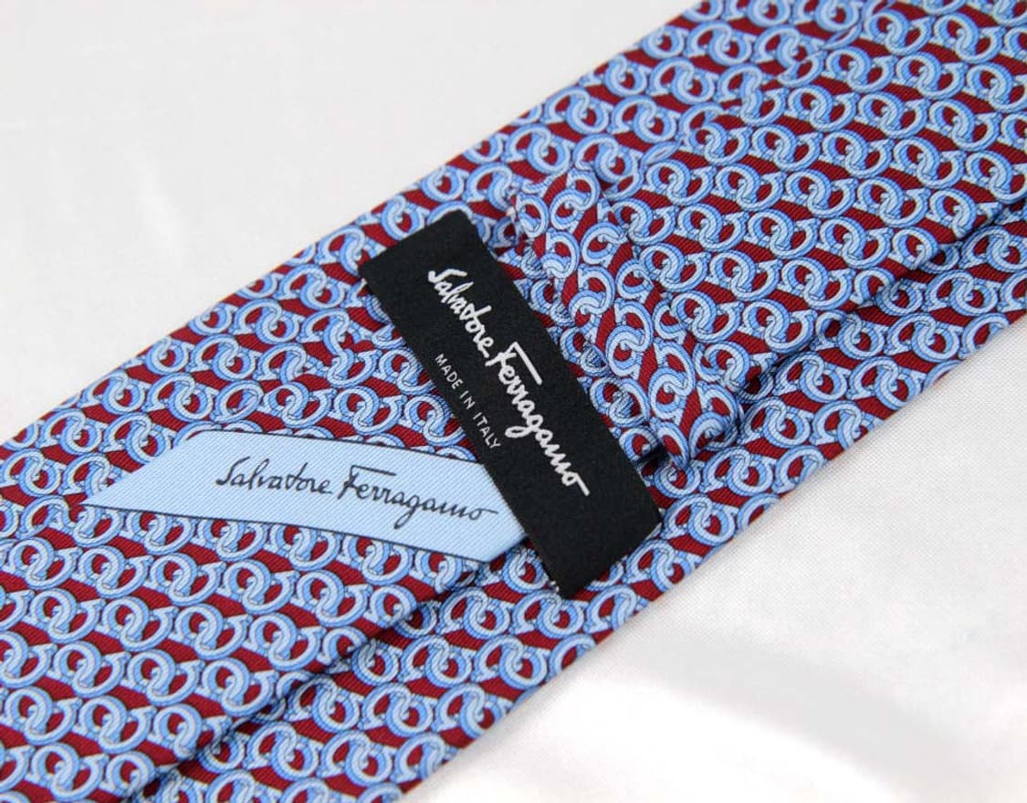 페라가모 8cm S등급 신형 간치니 남자 명품 넥타이 상품이미지3