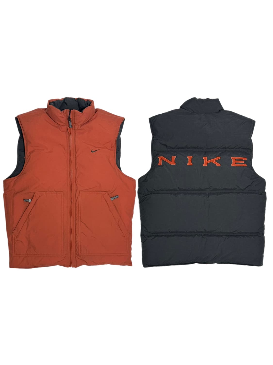 나이키 00s 리버서블 스펠아웃 덕다운 패딩조끼 상품이미지1