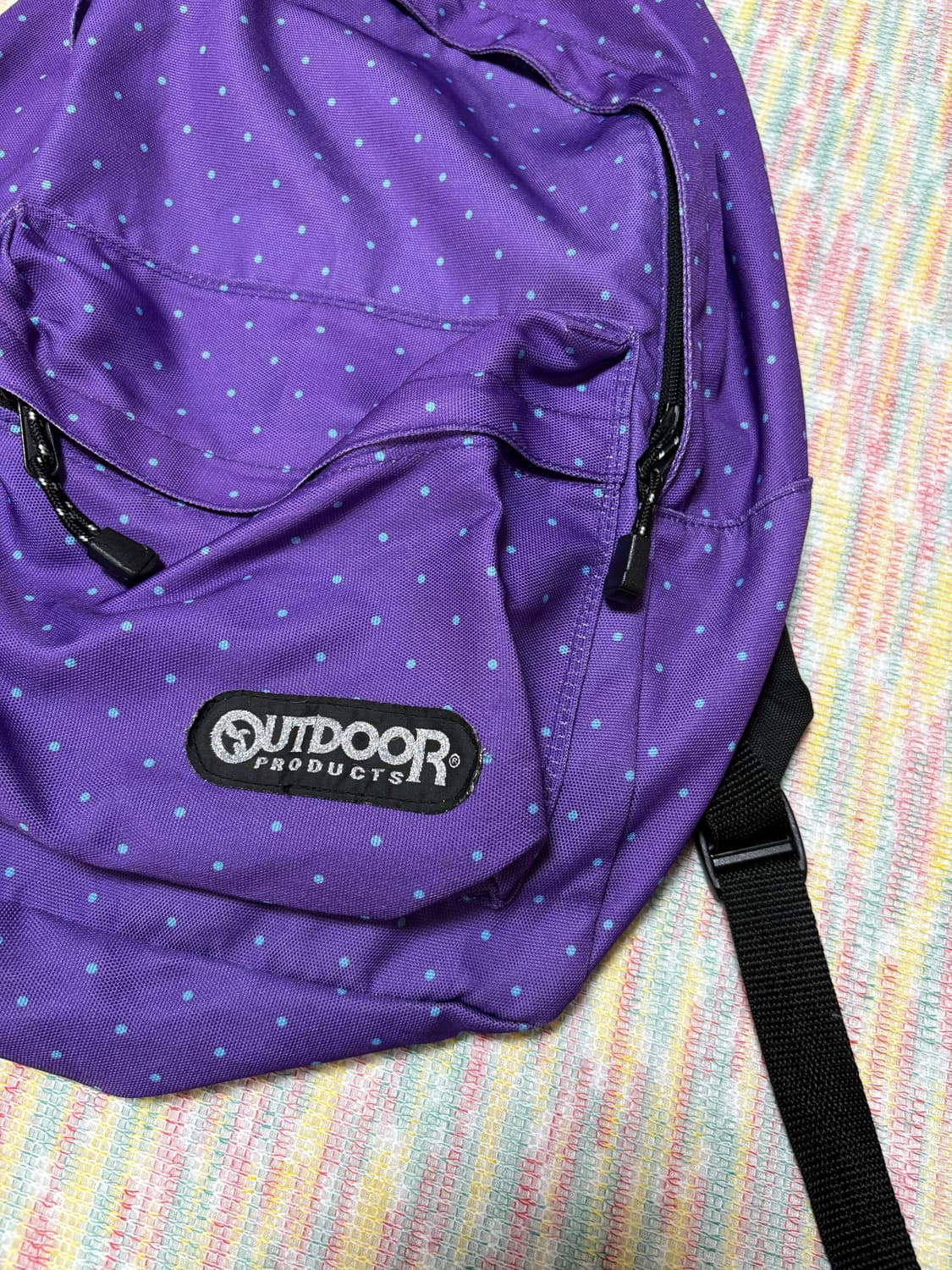 퍼플 도트 백팩  상품이미지6